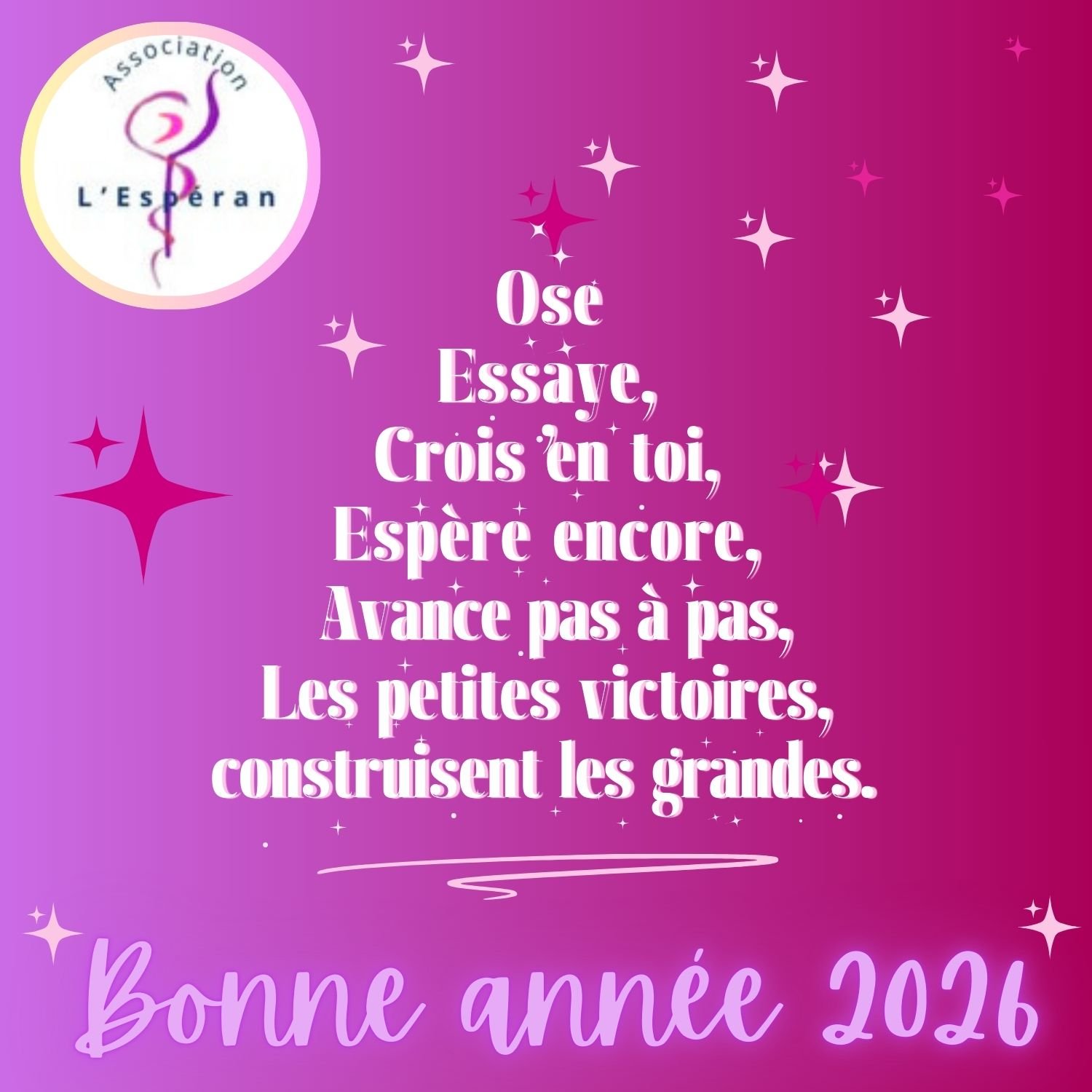 Bonne année - Esperan